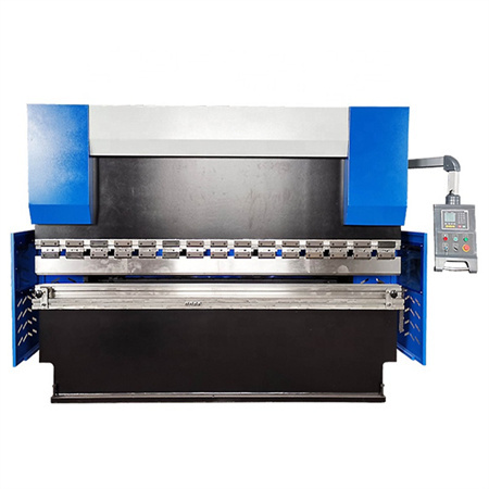 Màquina plegadora CNC d'alta eficiència de 80/1600 mm de tones de fre de premsa hidràulica petita WC67K per a ferro