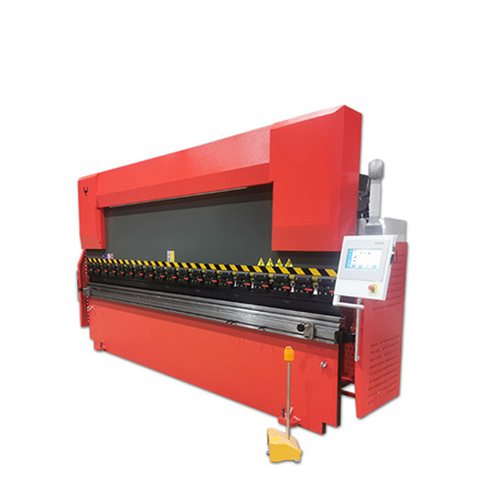 Màquina plegadora de plaques d'acer amb fre de premsa hidràulica del sistema CNC al millor preu d'alta qualitat