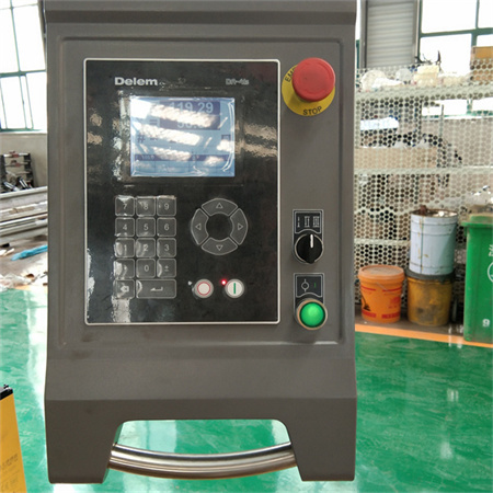 Màquina plegadora hidràulica CNC d'alta qualitat We67K-800/6000 econòmica de baix cost amb sistema Da41 Tandem d'acer de 12 mm
