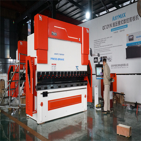 Freno de premsa hidràulic CNC de 4 eixos WC67K 125T/3200 per a màquina plegadora d'acer metàl·lic