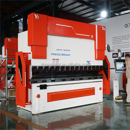 Fre de premsa hidràulica CNC de 200 tones sèrie MB8 Fre de premsa hidràulica CNC amb controlador DA66T a l'empresa de la Xina