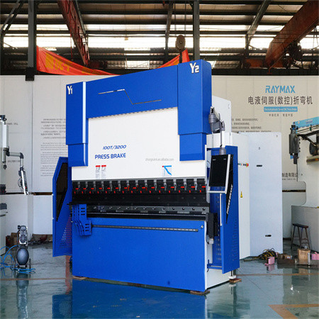 Fre de metall de 125 tones i 4 m de llargada Màquina plegadora d'acer inoxidable Fre de premsa CNC amb alta precisió