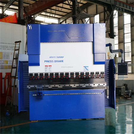 Màquina formadora de dobladora plegable de metall amb fre de premsa d'eix NOKA CNC Euro Pro 8 eixos amb un nou sistema estàndard i de subjecció.