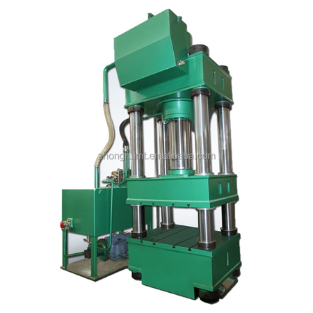 Màquina de fabricació de caixes de paella d'acer inoxidable CNC de quatre columnes premsa hidràulica de 100T