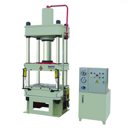 Màquina de premsa hidràulica de fabricació de xapa d'acer de doble acció elèctrica amb marc H