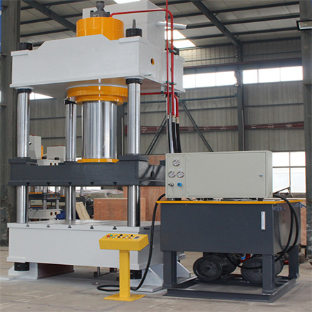 Màquina de fabricació de caixes de paella d'acer inoxidable CNC de quatre columnes premsa hidràulica de 100T