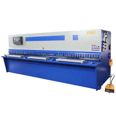 Especificació de la màquina de cisalla rotativa de catifes pneumàtiques de 6M de tall CNC d'alta qualitat de metall