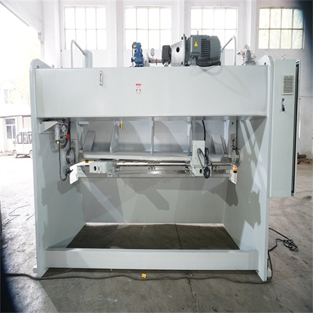 Màquina de cisalla hidràulica AMUDA 8X3200 Màquina de cisalla de xapa de guillotina hidràulica amb ESTUN E21s i placa