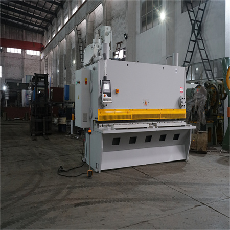 Màquina de cisalla hidràulica de guillotina CNC per a placa d'acer