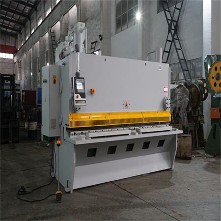 Màquina de cisalla de tipus de fre hidràulic CNC de venda directa per a màquina de tall de xapa de metall amb motor