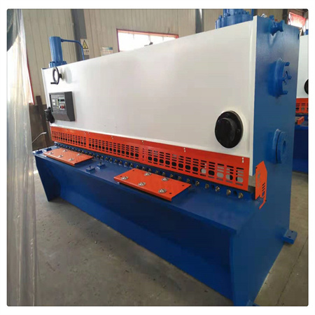 Màquina de tall de guillotina de tall de guillotina d'acer inoxidable de metall hidràulic CNC